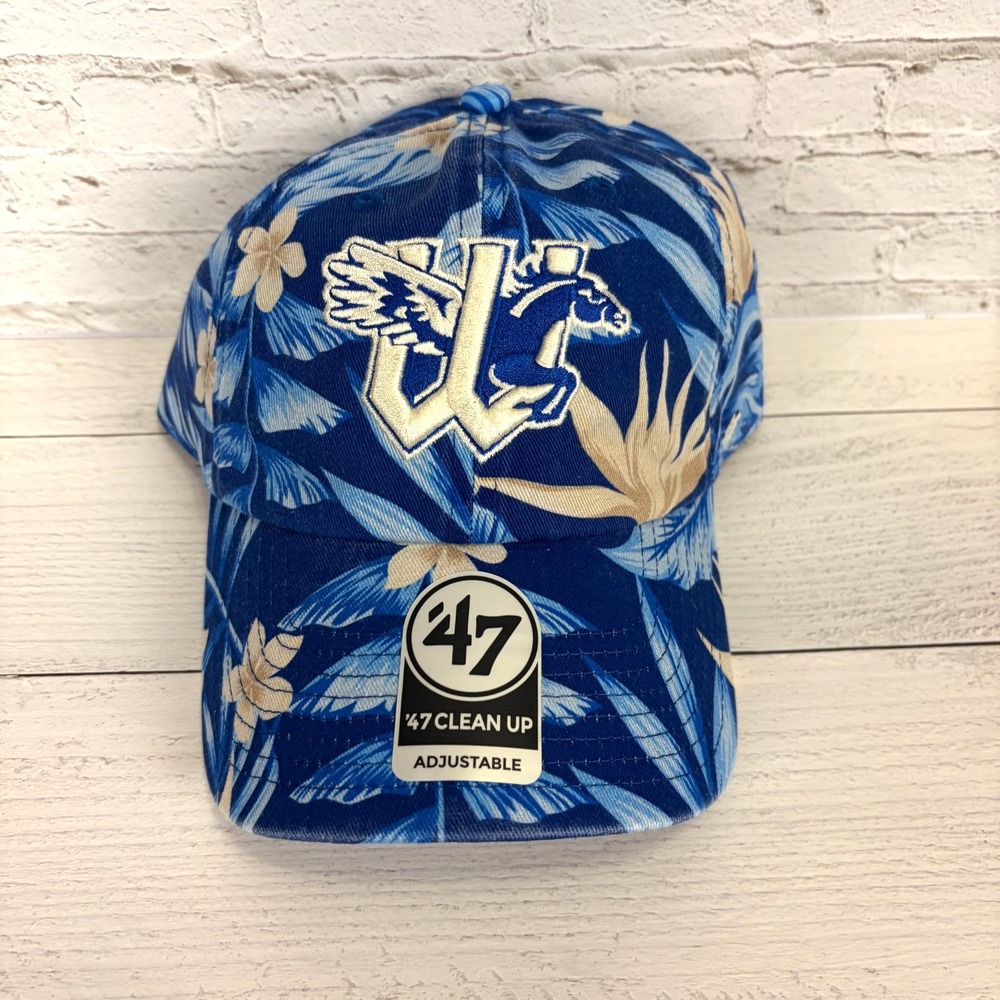 Wichita Wind Surge '47 Royal Tropicalia Clean Up Hat Cap One Size Adjustable NEW